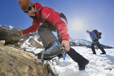SALEWA Alpinist Combi Crampon Steel Blue