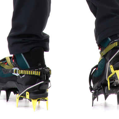 SALEWA Alpinist Combi Crampon Black Yellow