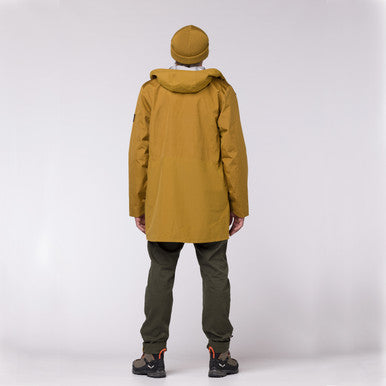 SALEWA Fanes 3L PTX Hemp 2 in 1 Parka M Golden Brown