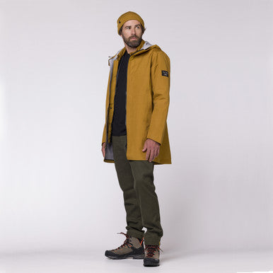 SALEWA Fanes 3L PTX Hemp 2 in 1 Parka M Golden Brown