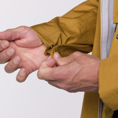 SALEWA Fanes 3L PTX Hemp 2 in 1 Parka M Golden Brown