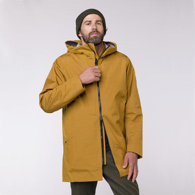 SALEWA Fanes 3L PTX Hemp 2 in 1 Parka M Golden Brown