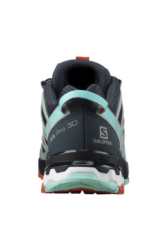 SALOMON Trail Running Shoe XA Pro 3D v8 W Ebony/Yucca/Mecca Orange