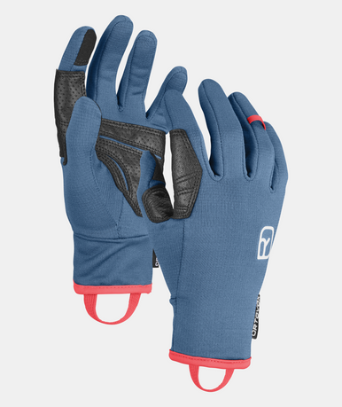 ORTOVOX Fleece Light Glove W Mountain Blue