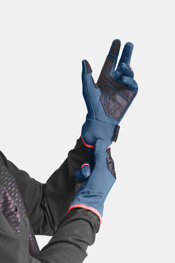 ORTOVOX Fleece Light Glove W Mountain Blue