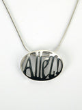 Sterling Silver Allez Pendant