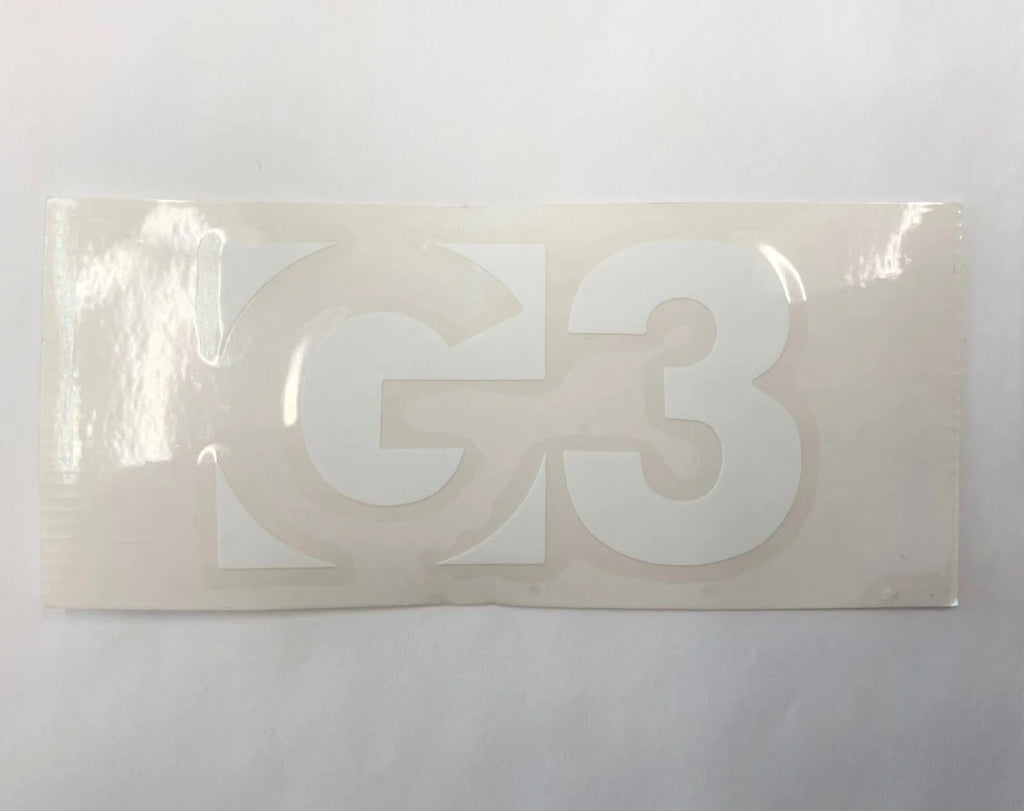 G3 Die Cut Logo Sticker