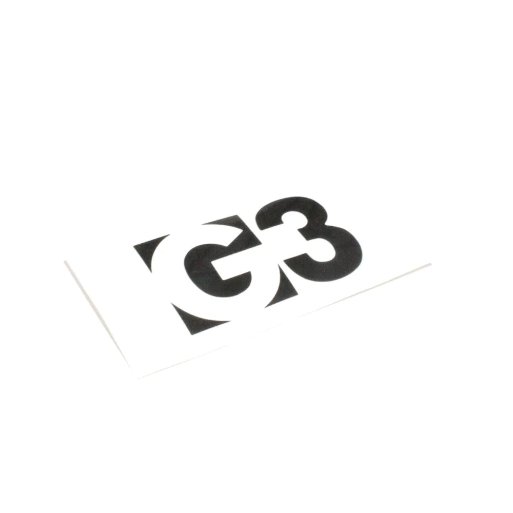 G3 Die Cut Logo Sticker