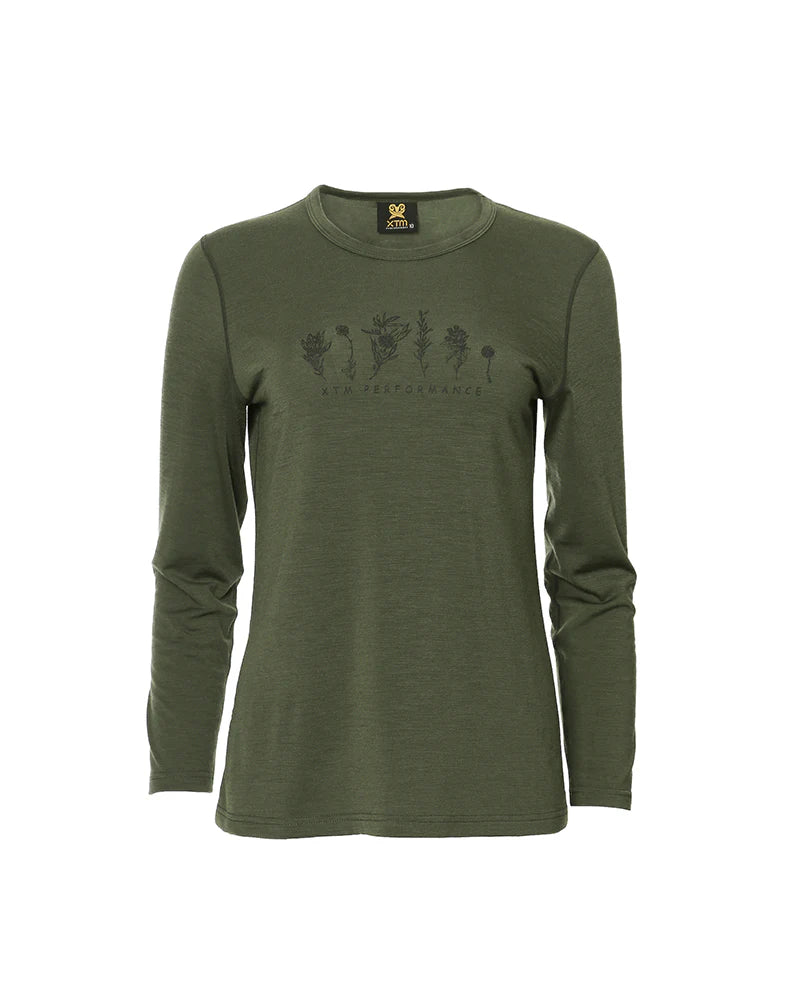 XTM Merino 170g Adventure Long Sleeve Tee Ladies