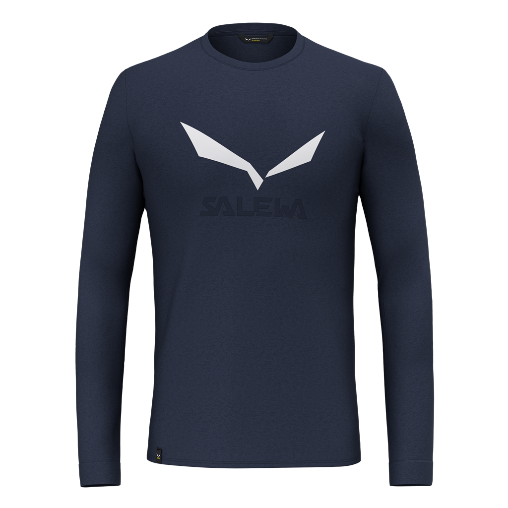 SALEWA SolidLogo Dry Long Sleeve Tee M