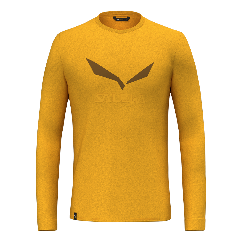 SALEWA SolidLogo Dry Long Sleeve Tee M
