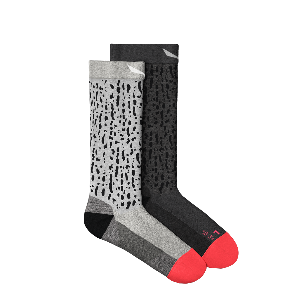 SALEWA Mountain Trainer Salamander Merino Crew Socks Women