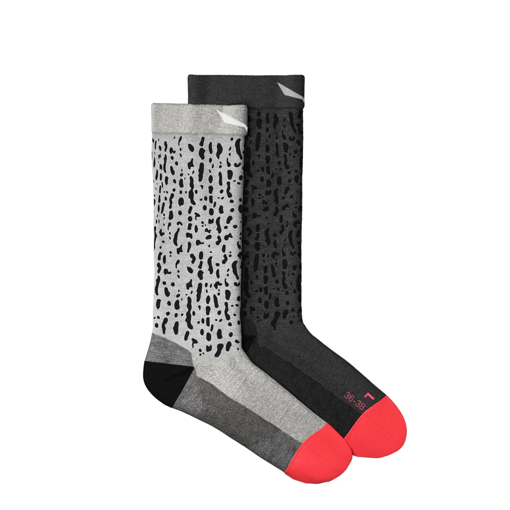 SALEWA Mountain Trainer Salamander Merino Crew Socks Women