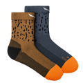 SALEWA Mountain Trainer Salamander Merino Quarter Socks Mens