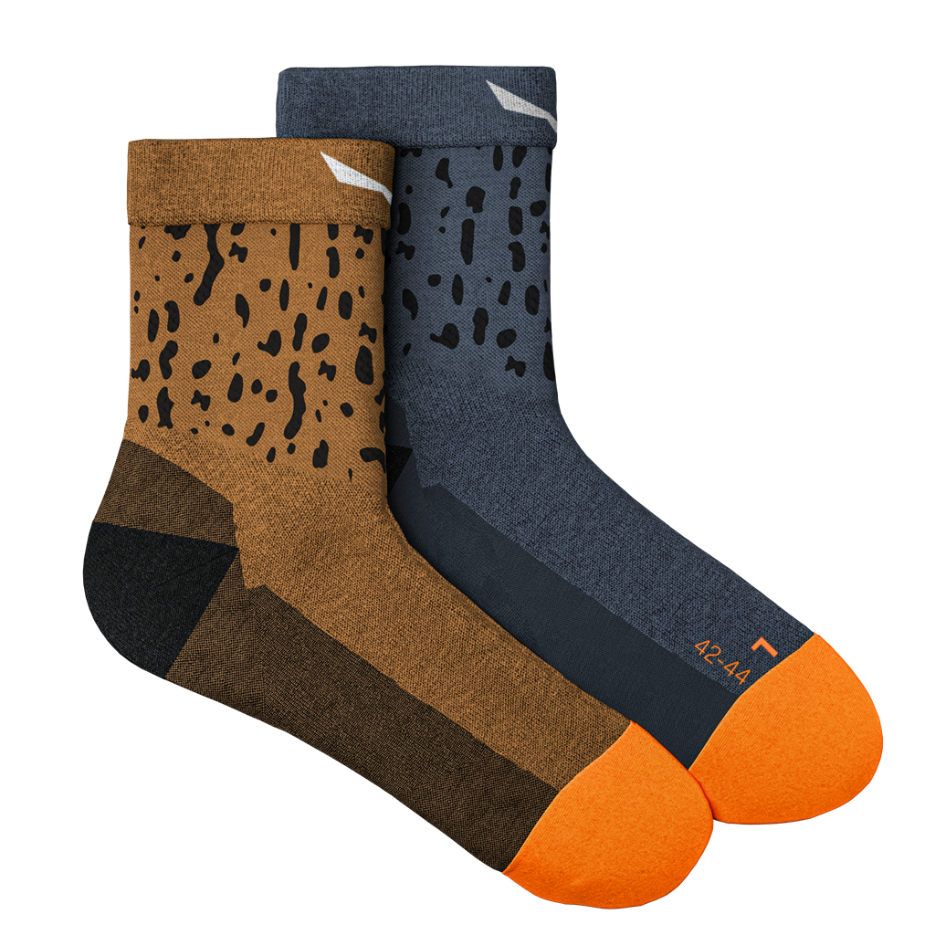 SALEWA Mountain Trainer Salamander Merino Quarter Socks Mens