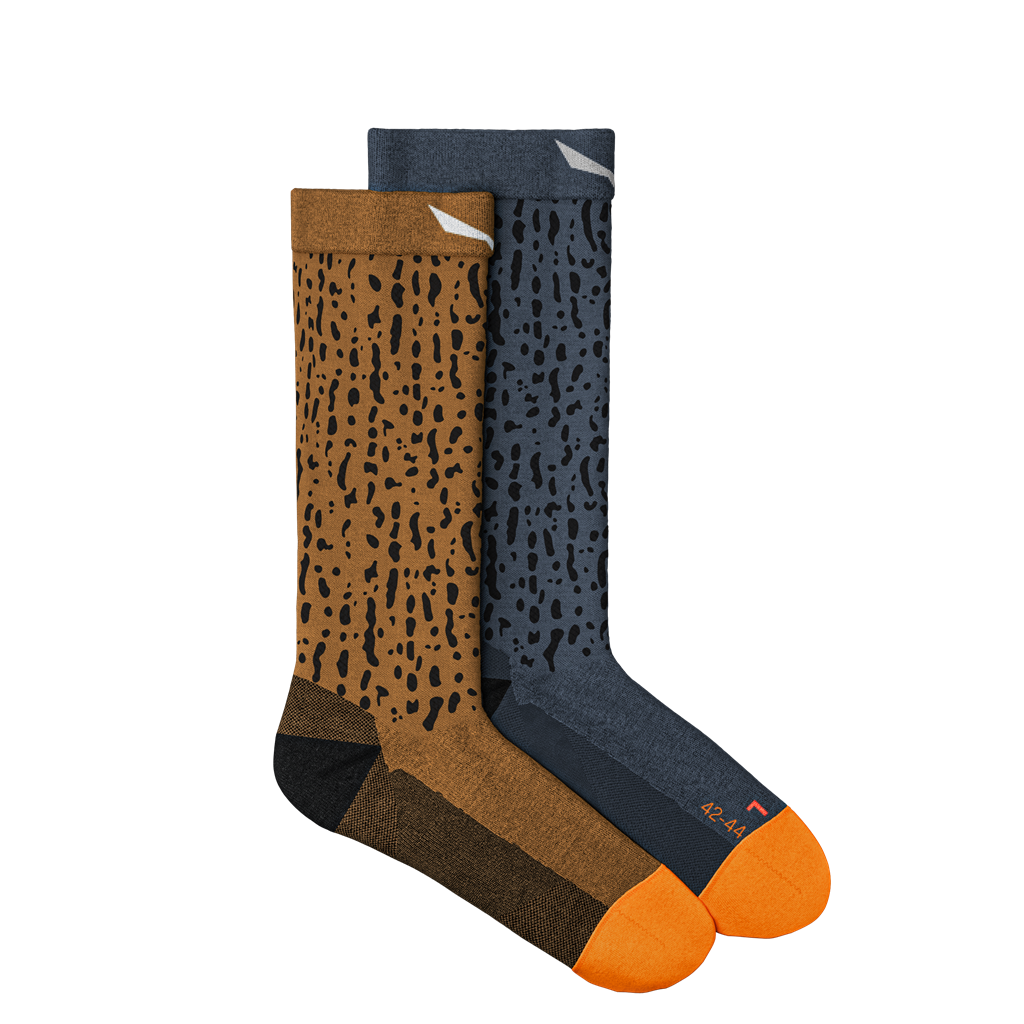 SALEWA Mountain Trainer Salamander Merino Crew Socks Mens