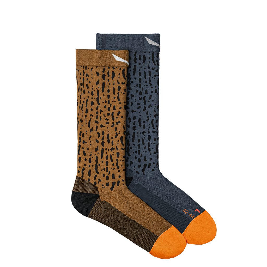 SALEWA Mountain Trainer Salamander Merino Crew Socks Mens