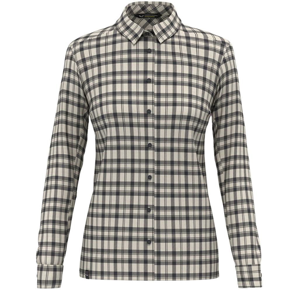 SALEWA Fanes Flannel Polarlite Long Sleeve Shirt W