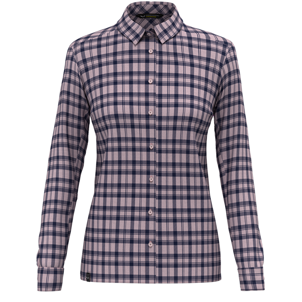 SALEWA Fanes Flannel Polarlite Long Sleeve Shirt W