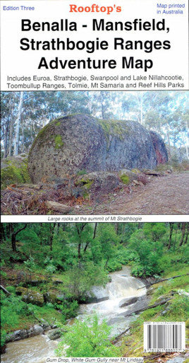 Benalla-Mansfield-Strathbogie Ranges Map
