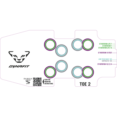 DYNAFIT Mounting Device Dynafit Toe 2