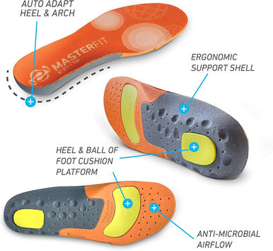 MASTERFIT EZFit QF Insole All Purpose