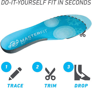 MASTERFIT EZFit QF Snow Insoles
