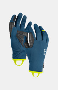 ORTOVOX Fleece Light Glove M Petrol Blue