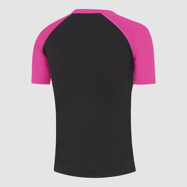SPEEDO Boom Rash Short Sleeve Girls Vest