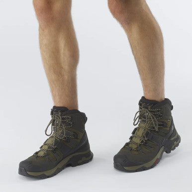 SALOMON Hiking Boot Quest 4 GTX M Olive Night / Peat / Safari