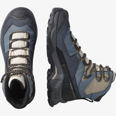 SALOMON Hiking Boot Quest Element GTX W Ebony / Rainy Day / Stormy Weather