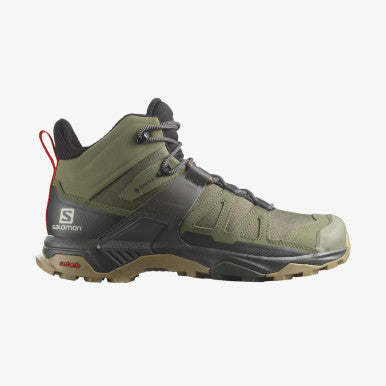 SALOMON Hiking Shoe X Ultra 4 Mid GTX M Deep Lichen Green