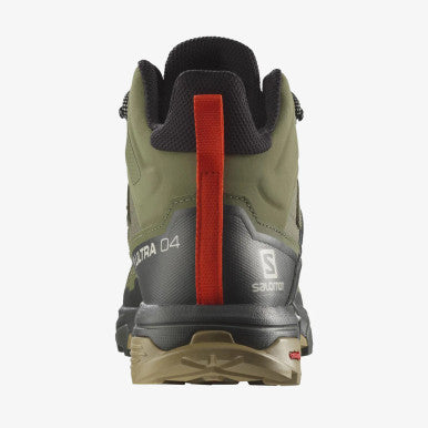 SALOMON Hiking Shoe X Ultra 4 Mid GTX M Deep Lichen Green