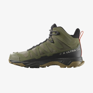 SALOMON Hiking Shoe X Ultra 4 Mid GTX M Deep Lichen Green