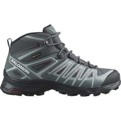 SALOMON Hiking Shoe X Ultra Pioneer Mid GTX W Ebony/Stormy Weather