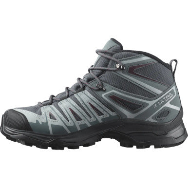 SALOMON Hiking Shoe X Ultra Pioneer Mid GTX W Ebony/Stormy Weather