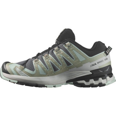 SALOMON Trail Running Shoe XA PRO 3D v9 W Quiet Shade / Lily Pad / Blue Haze