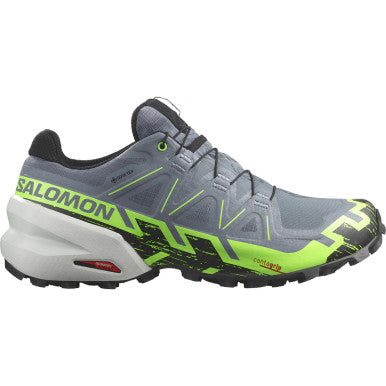 SALOMON Speedcross 6 GTX M Flint Stone / Green Gecko / Black