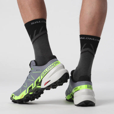 SALOMON Speedcross 6 GTX M Flint Stone / Green Gecko / Black