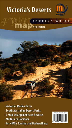 MERIDIAN Victoria's Deserts 4WD Map