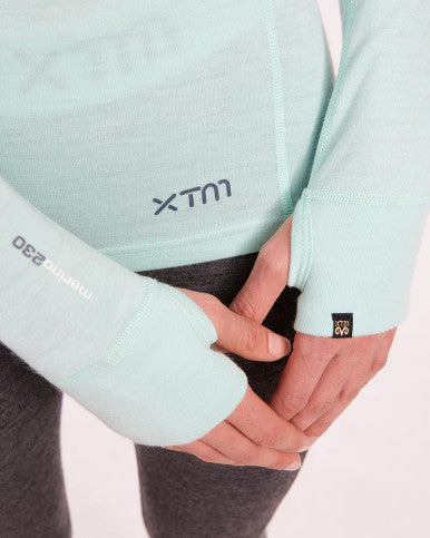 XTM Merino 230g Thermal Crew Top Ladies
