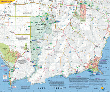 MERIDIAN Mornington Peninsula Walks Map