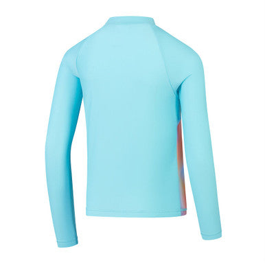SPEEDO Printed Long Sleeve Rash Top Girls