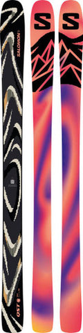 SALOMON QST 94 Black Freeride Ski