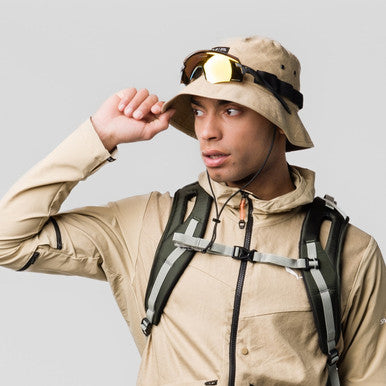 SALEWA Puez Hemp Brimmed Hat Quicksand