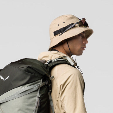 SALEWA Puez Hemp Brimmed Hat Quicksand
