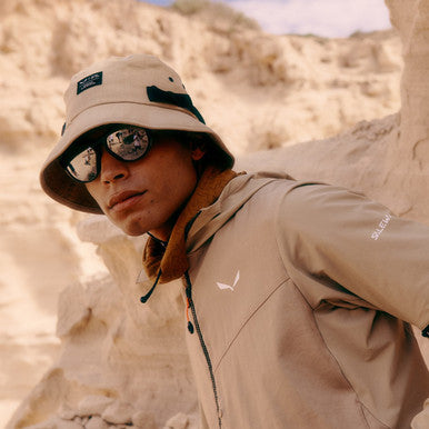 SALEWA Puez Hemp Brimmed Hat Quicksand