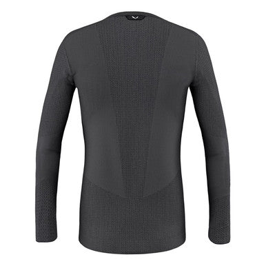 SALEWA Zebru Responsive Longsleeve Tee Men M Grey/Onyx
