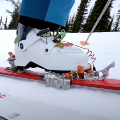 G3 Ski Leash - Coiled